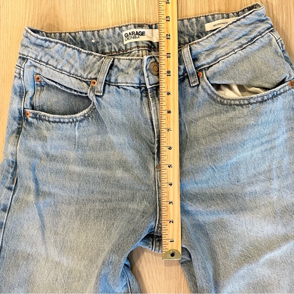 Garage Denim Light Wash Slouchy Jeans - Picture 5 of 8